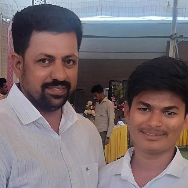 With Youth Congress District President Ganesh Dongare