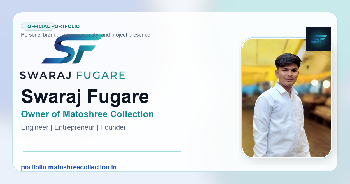 Swaraj Fugare social banner